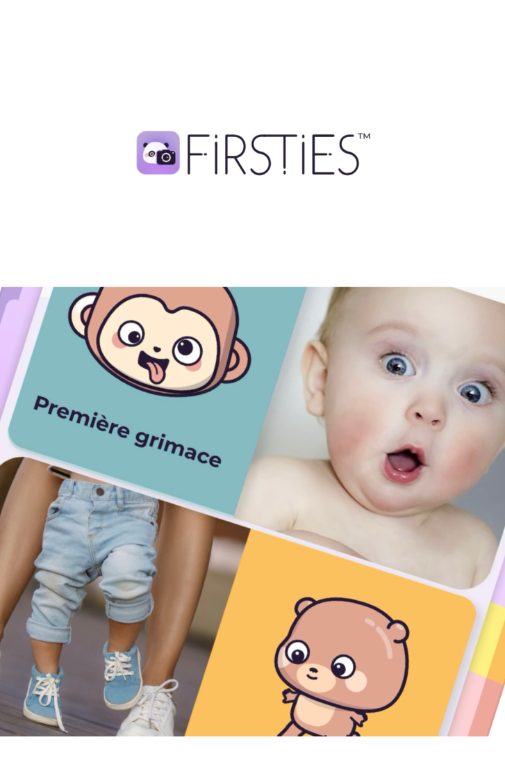 15€ d'avantages sur l'appli album bébé Firsties