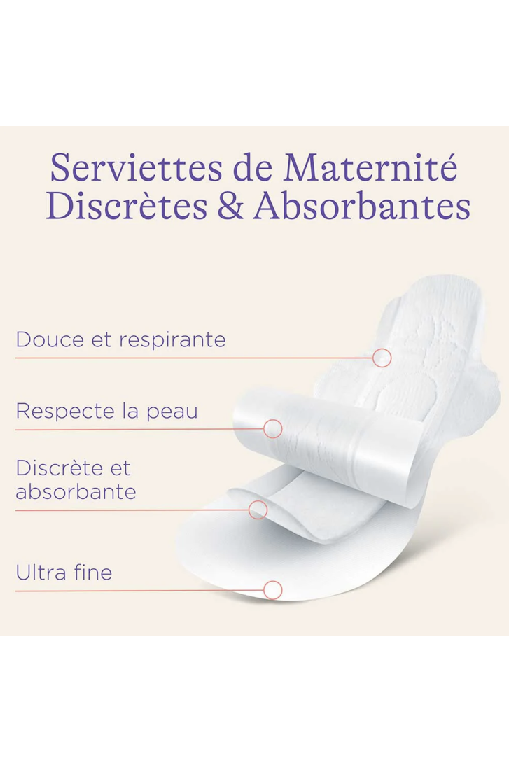 Serviette post-partum LANSINOH gratuite