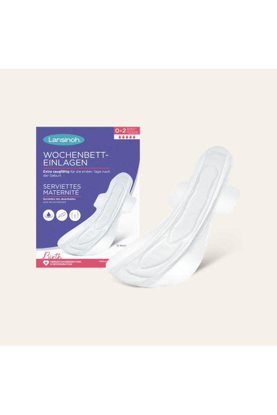 Serviette post-partum...