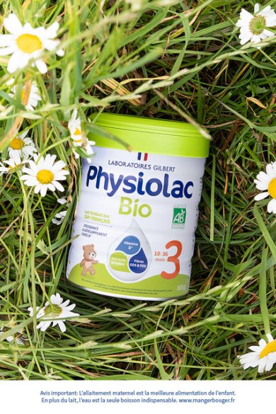 Code promo -15% sur le site Physiolac