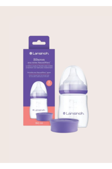 Biberon NaturalWave® Lansinoh 160ml offert