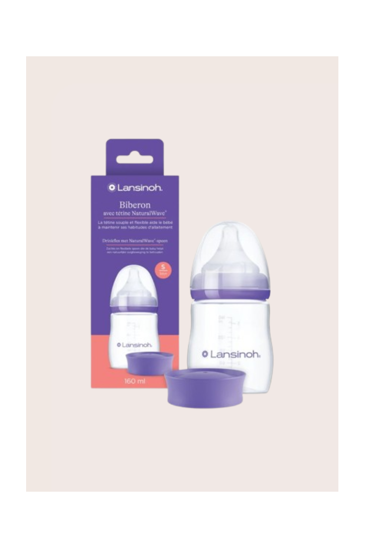 Biberon NaturalWave® Lansinoh 160ml offert