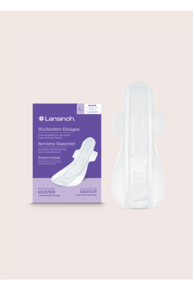 Serviette post-partum LANSINOH gratuite