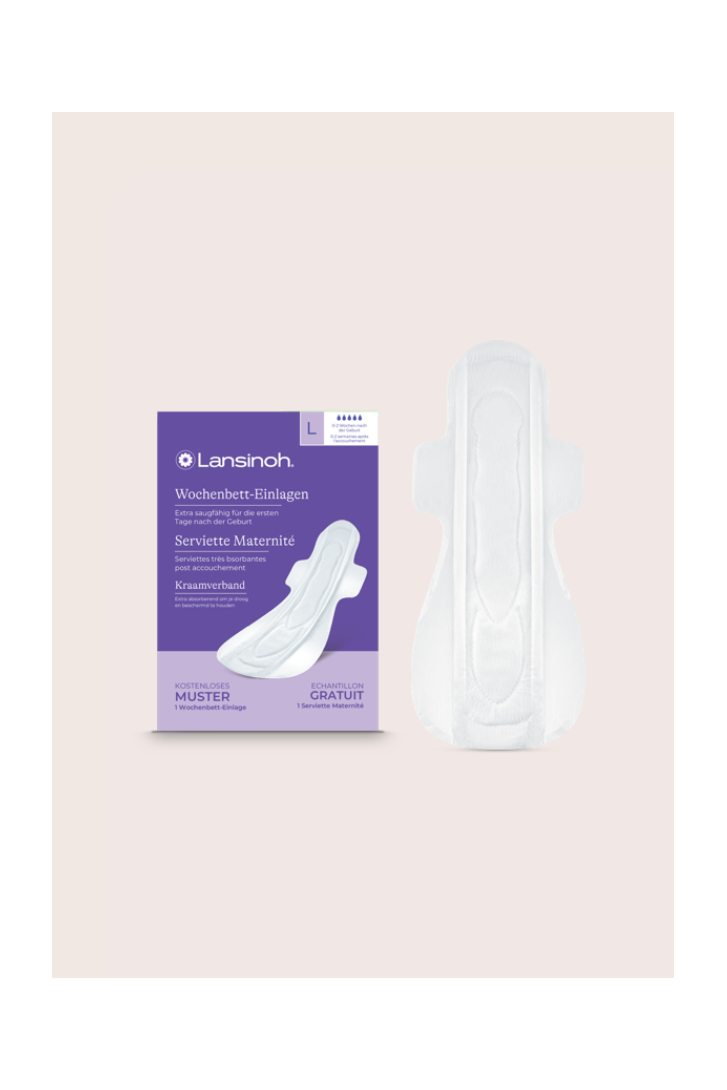 Serviette post-partum LANSINOH gratuite