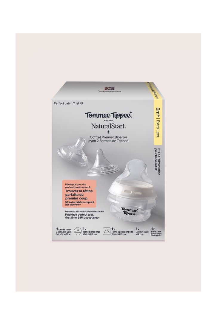 Coffret Premier Biberon Tommee Tippee Natural Start (2 formes de tétines) |