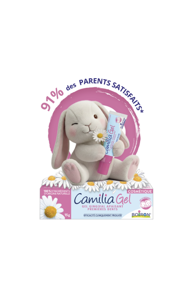 Camilia Gel, gel gingival apaisant premières dents - cosmétique - Gratuit