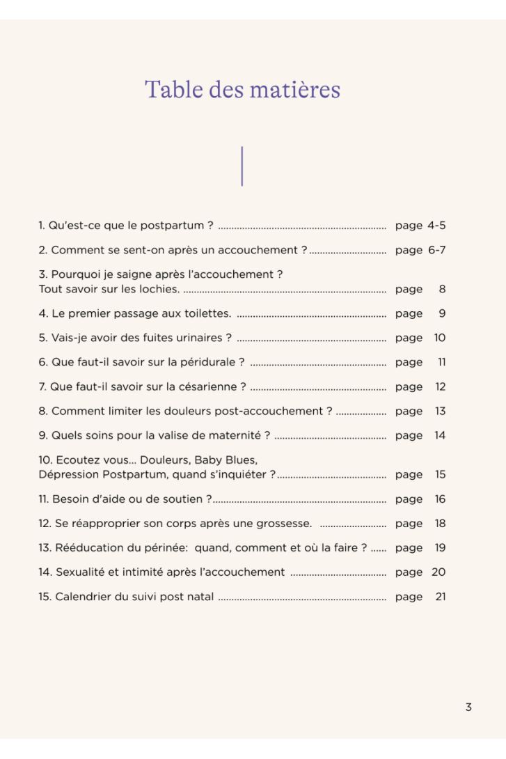 Guide gratuit Post-partum Lansinoh – Ebook pour Jeune Maman
