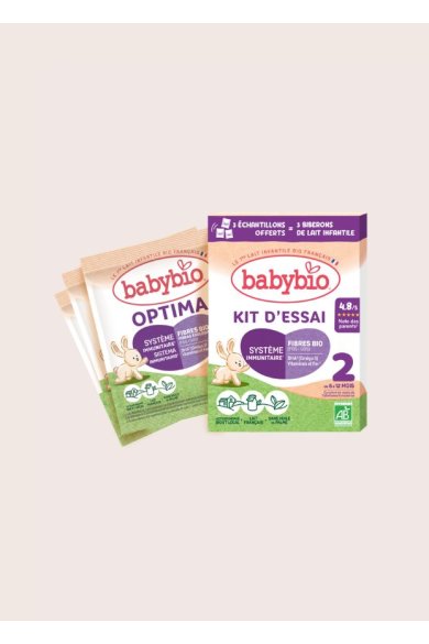 Kit d’essai de lait infantile 2ème âge - 3 dosettes (3 biberons de 180ml)